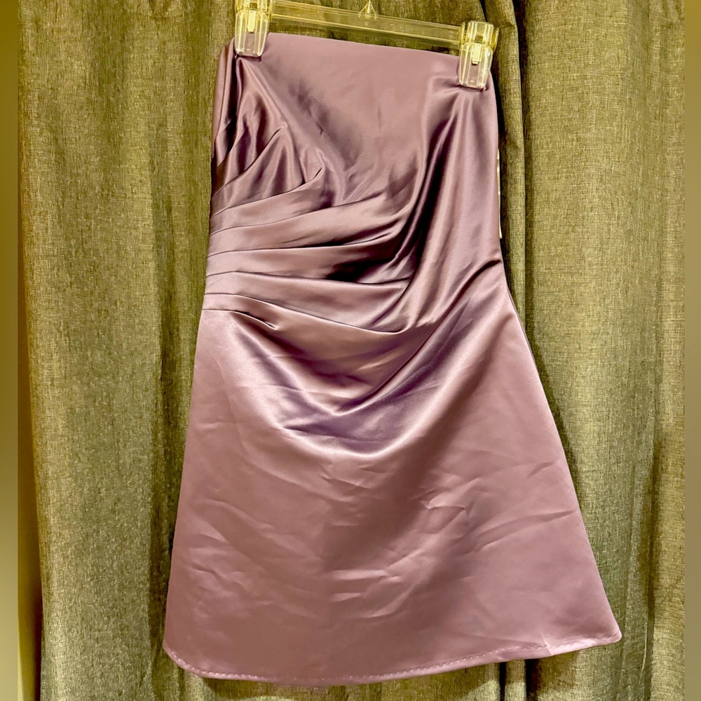 Formal purple dress